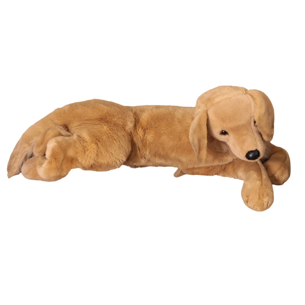 Douglas Cuddle Toys CAMERON Golden Retriever Labrador Dog Large Jumbo Plush RARE
